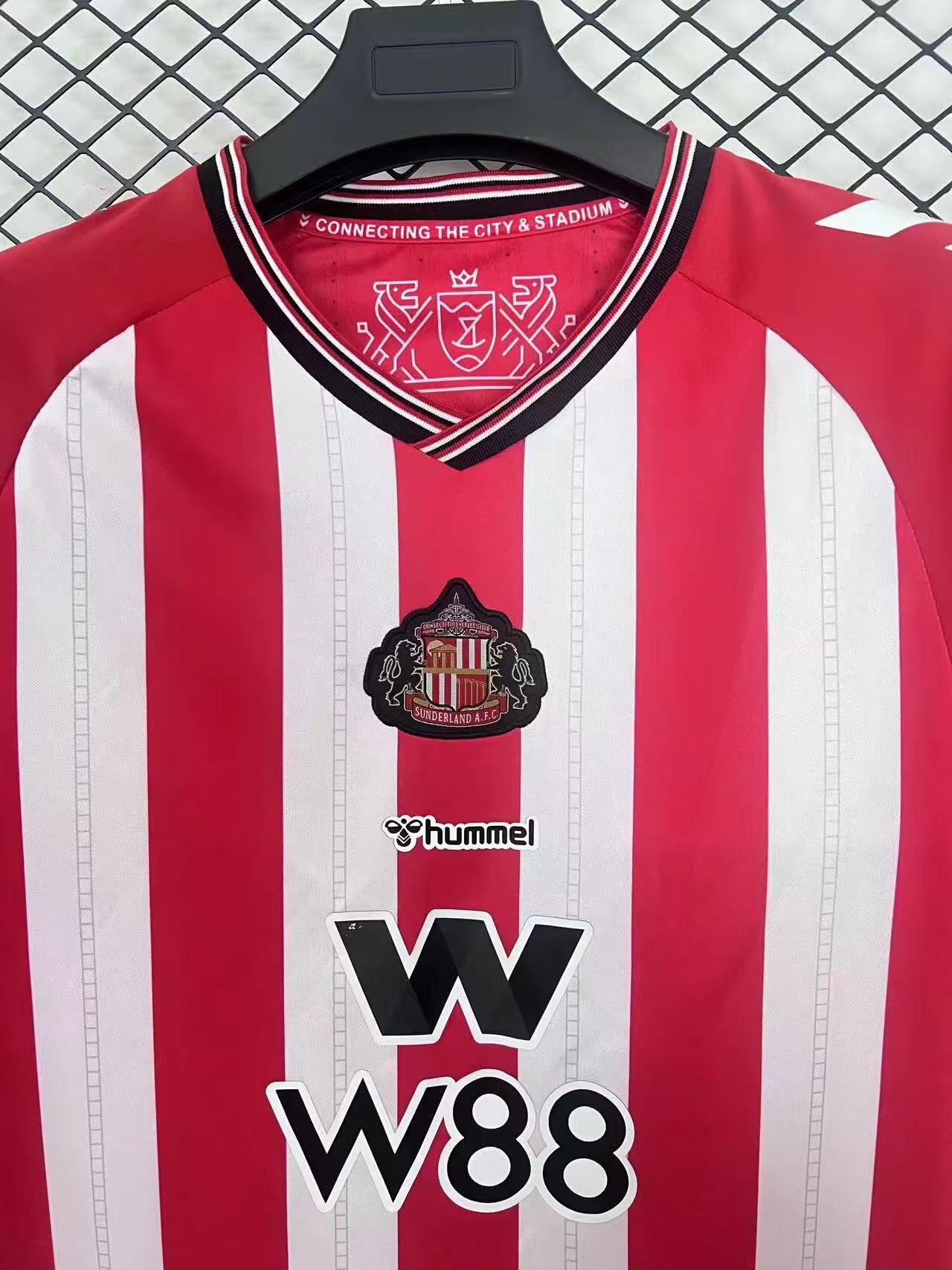 2025/2026 Sunderland AFC Home Football Jersey 1:1 Thai Quality