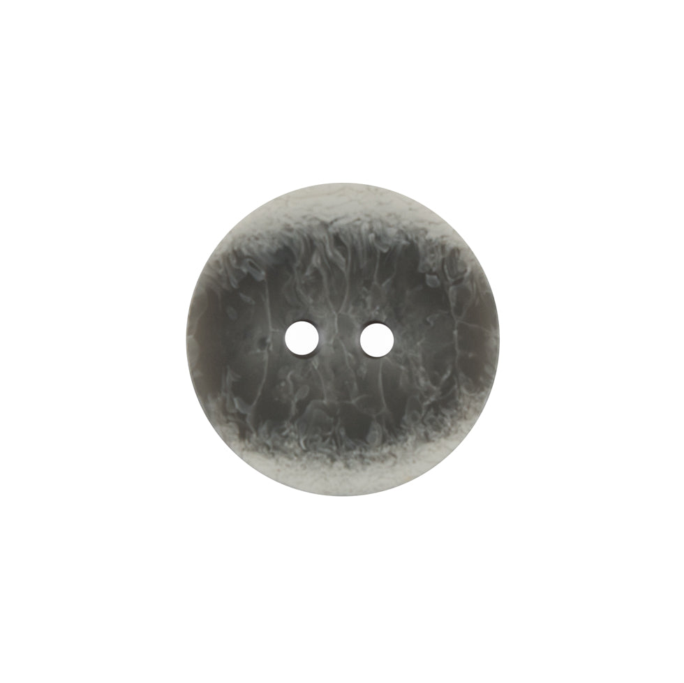 Plastic 2-Hole Button - 32L/20mm - Gray and White Smoky Swirls - Joann Fabrics