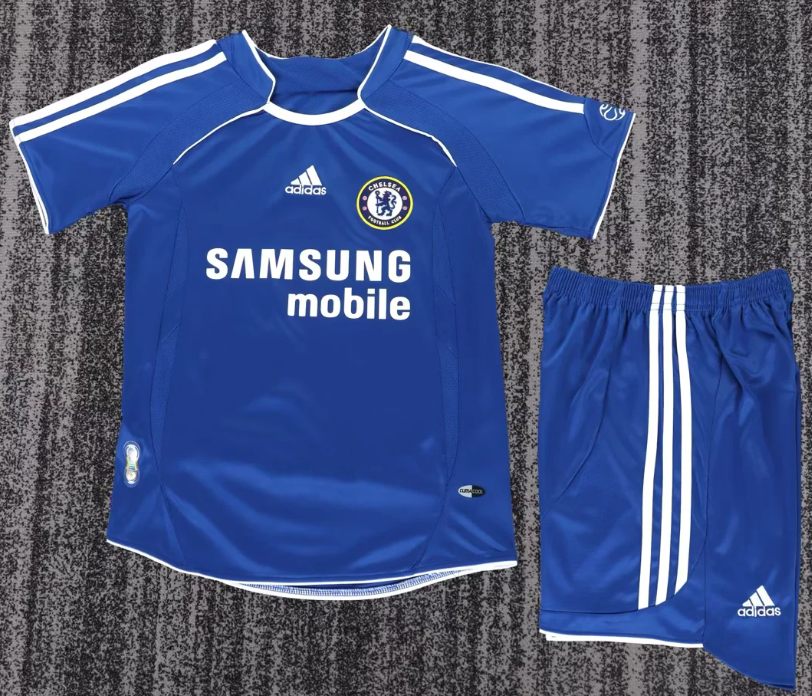 2006-2007 Retro Chelsea Home Football Shirt 1:1 Thai Quality Kids Size