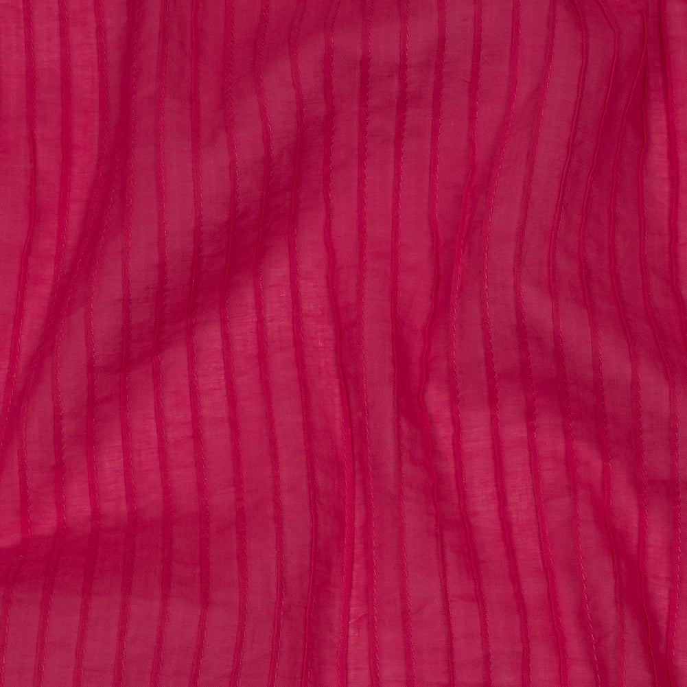 Famous Australian Designer Hot Pink Pintucked Cotton Lawn - Joann Fabrics