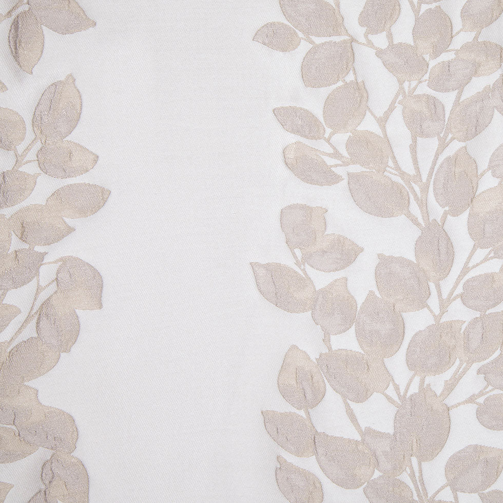 Ivory Columns of Leaves Brocade - Joann Fabrics