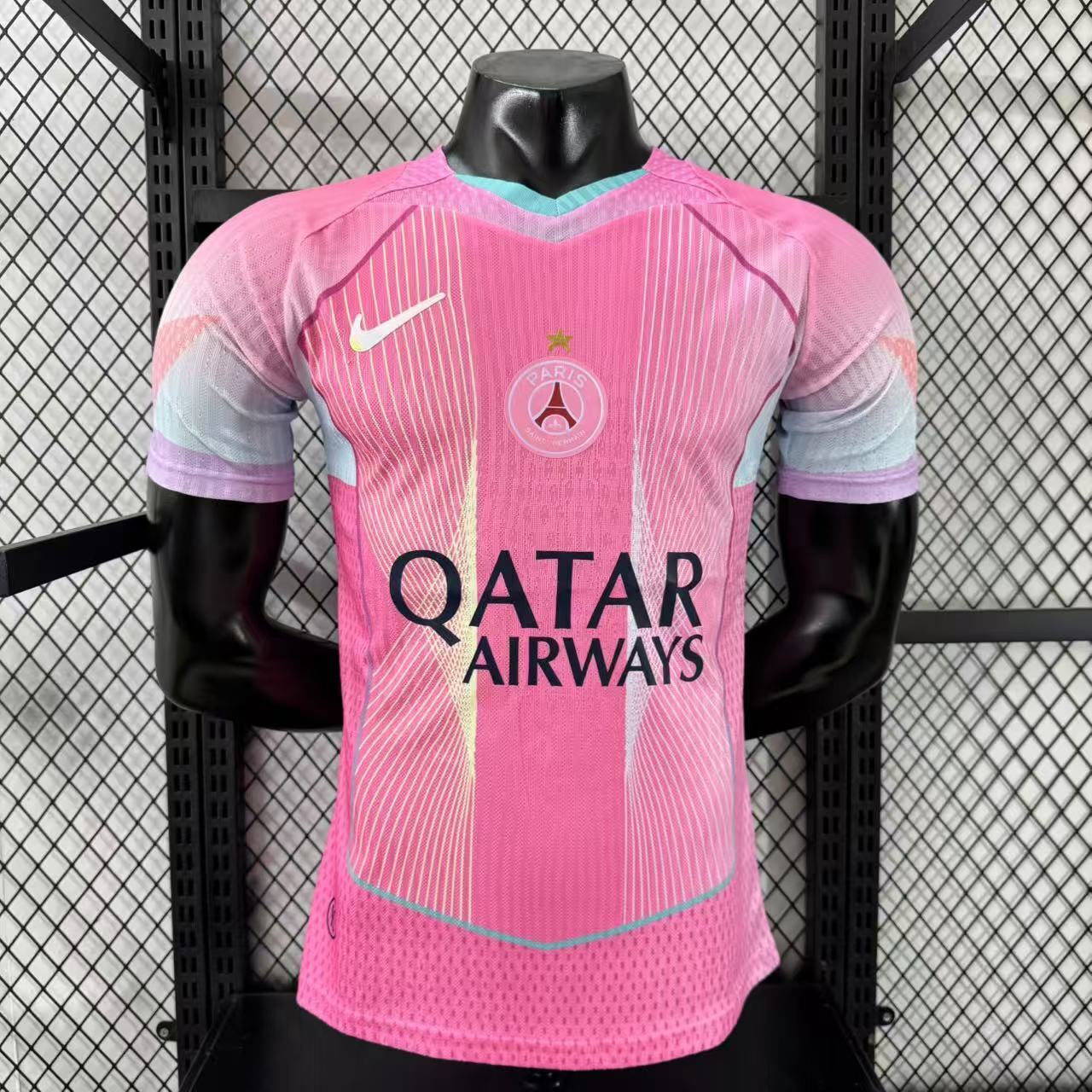2025/2026 Player Version Psg Paris Saint-Germain Special Edition Pink Football Jersey 1:1 Thai quality