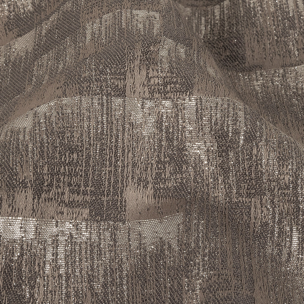 Metallic Drapery Woven - Pewter Ikat - British Imported - Joann Fabrics