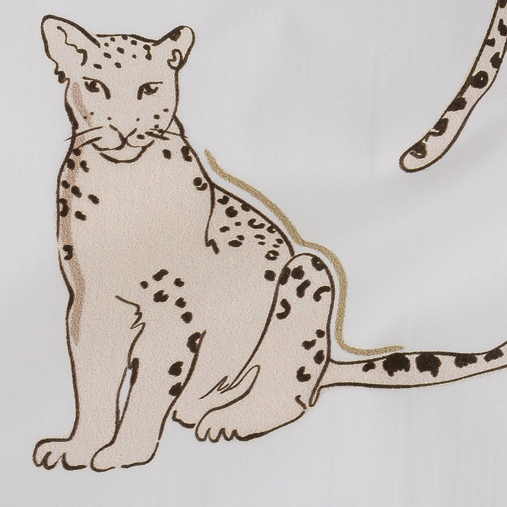Mood Exclusive Beige Leopards of Languor Cotton Poplin - Joann Fabrics