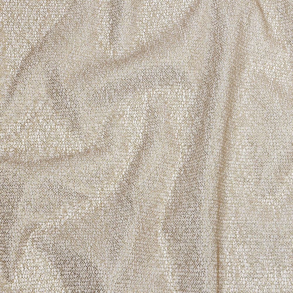 White and Gold Ombre Glitter Webbing - Joann Fabrics