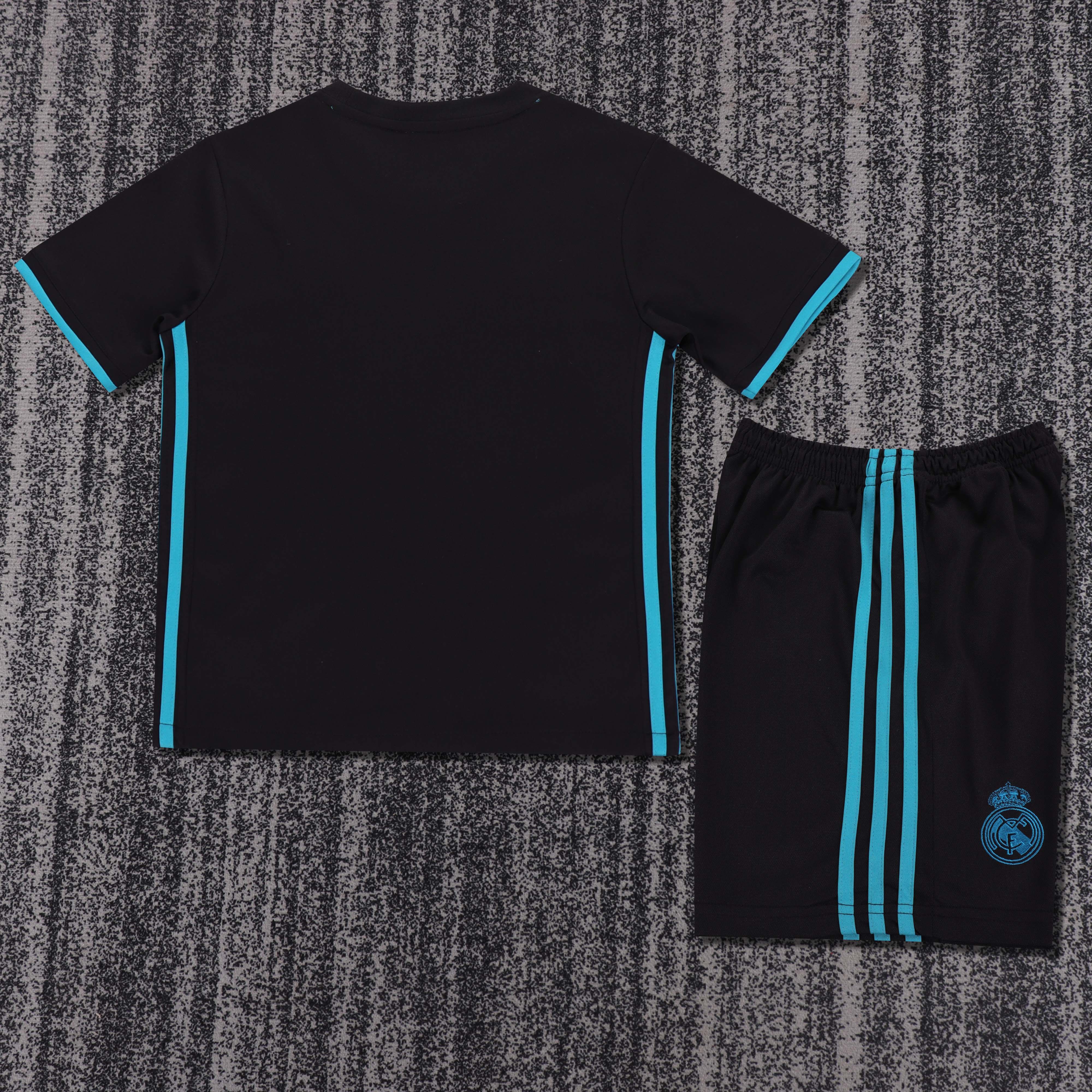 2017/2018 Retro Real Madrid Away Football Shirt 1:1 Thai Quality Kids Size