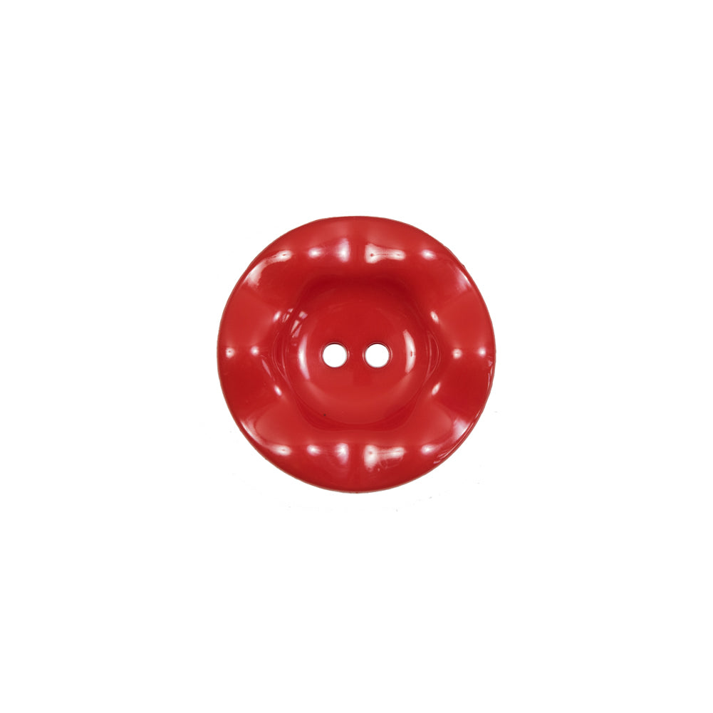 Italian Red Wavy Plastic 2-Hole - 24L/15mm - Joann Fabrics