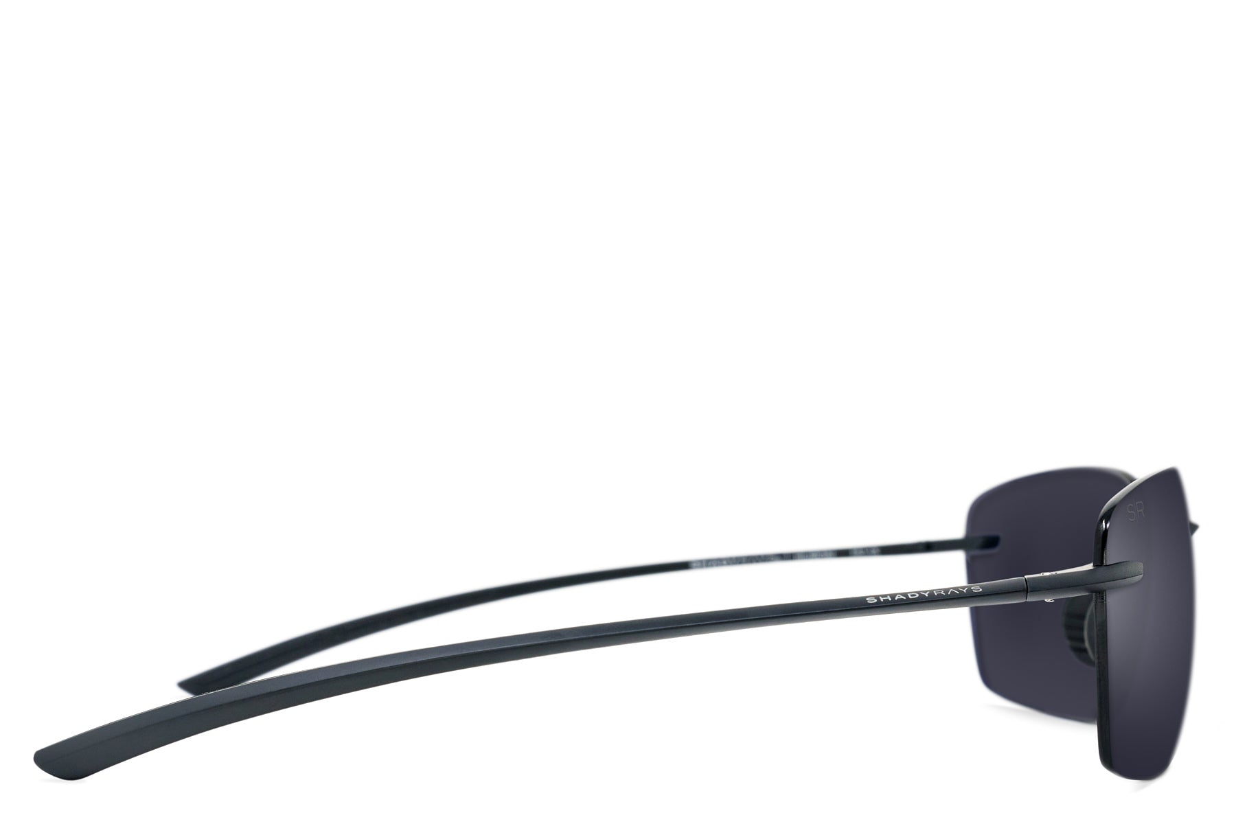 Huron Matte Black – Black Polarized