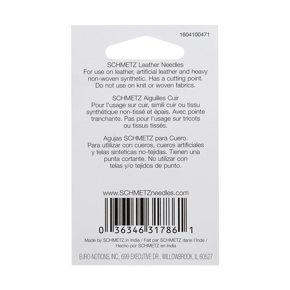 Schmetz Leather Machine Needles - 110/18 - 5 ct - Joann Fabrics