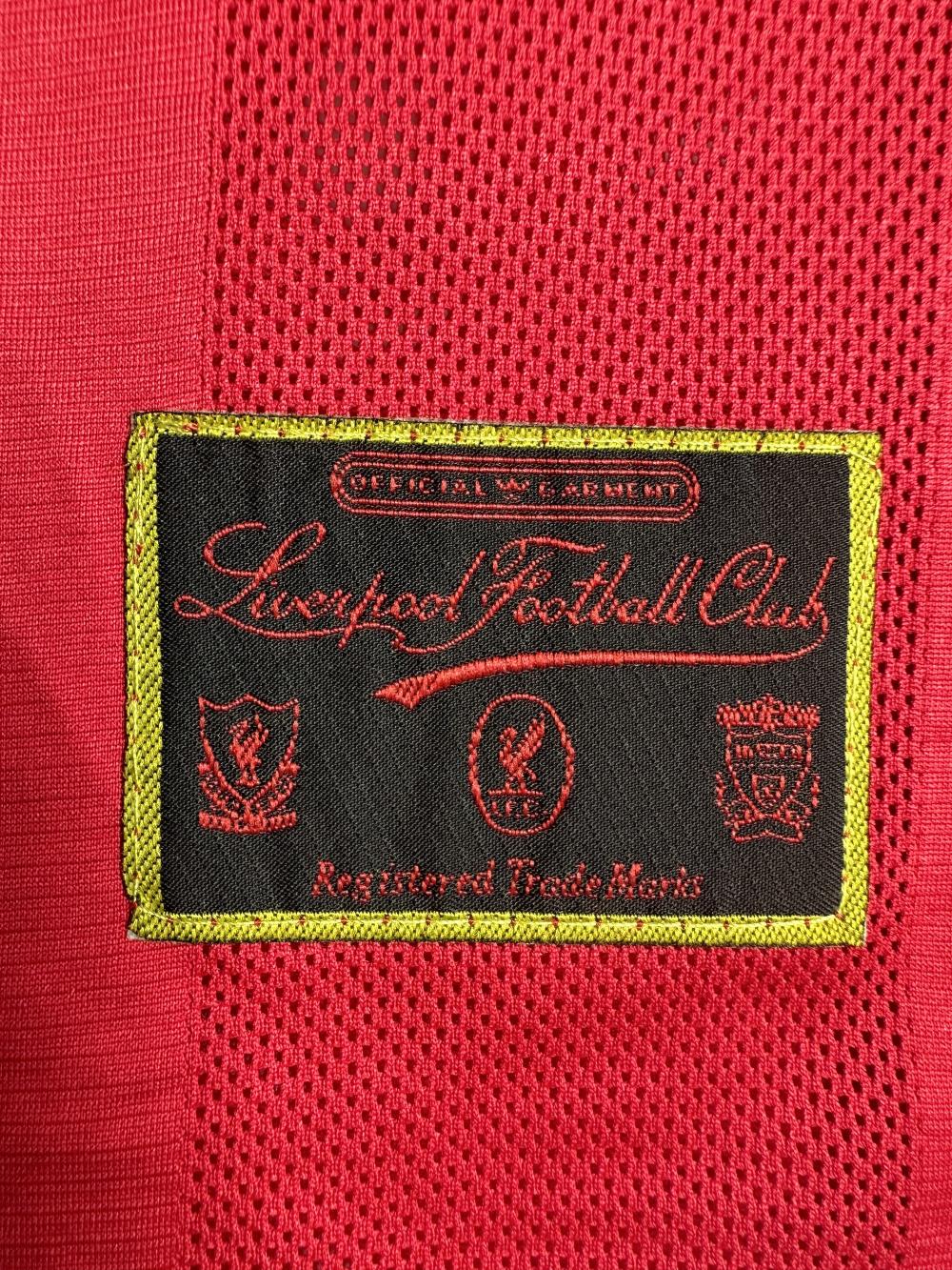 1995/1996 Retro Liverpool Home Football Jersey Long Sleeve 1:1 Thailand Quality