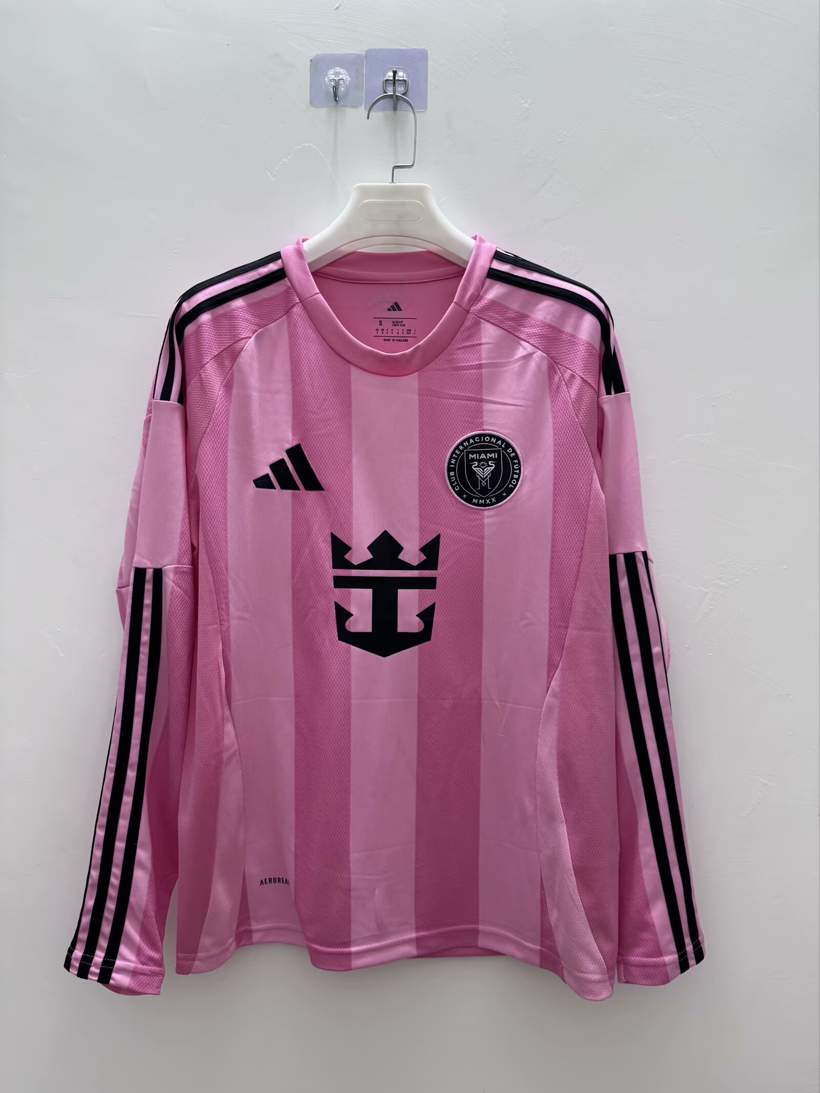 2025/2026 Long Sleeves Inter Miami Home Football Jersey 1:1 Thai Quality