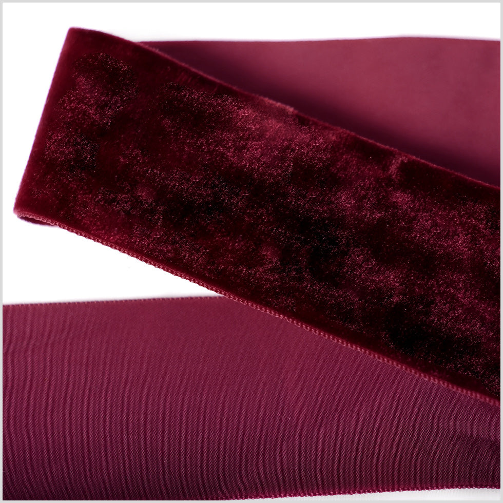 Single Faced Velvet Ribbon Made in Italy - 2
