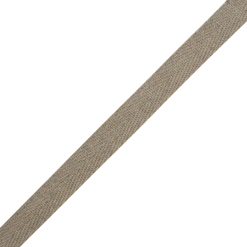 Linen Blend Twill Tape Made in Italy - 15mm - Beige - Joann Fabrics