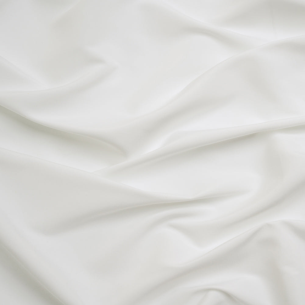 Recycled Polyester Swim Trunk Fabric - White - Mood Exclusive Malibu Collection - Joann Fabrics