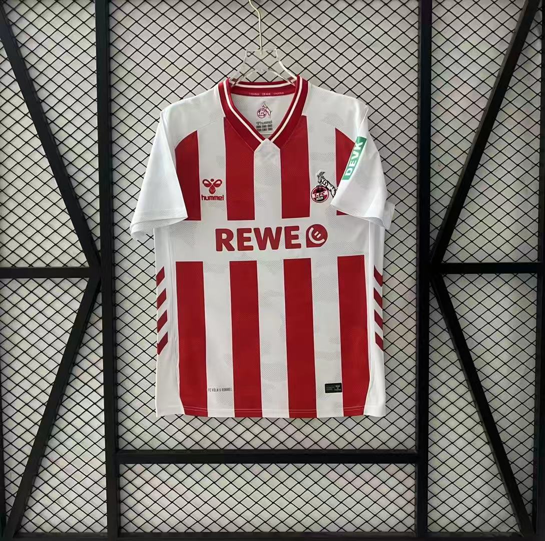 2025/2026 FC Köln Home Football Jersey 1:1 Thai Quality