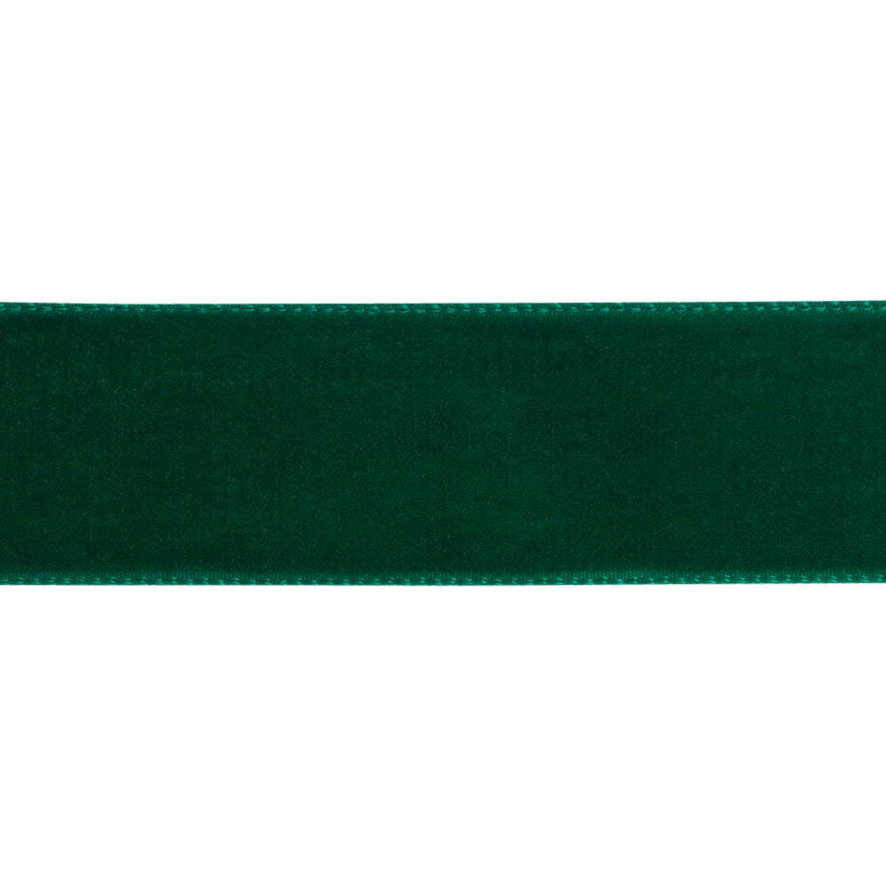 Single Faced Velvet Ribbon Made in Italy - 7/8