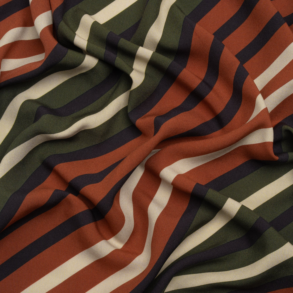 Mood Exclusive Strictly Stripes Viscose Woven - Joann Fabrics