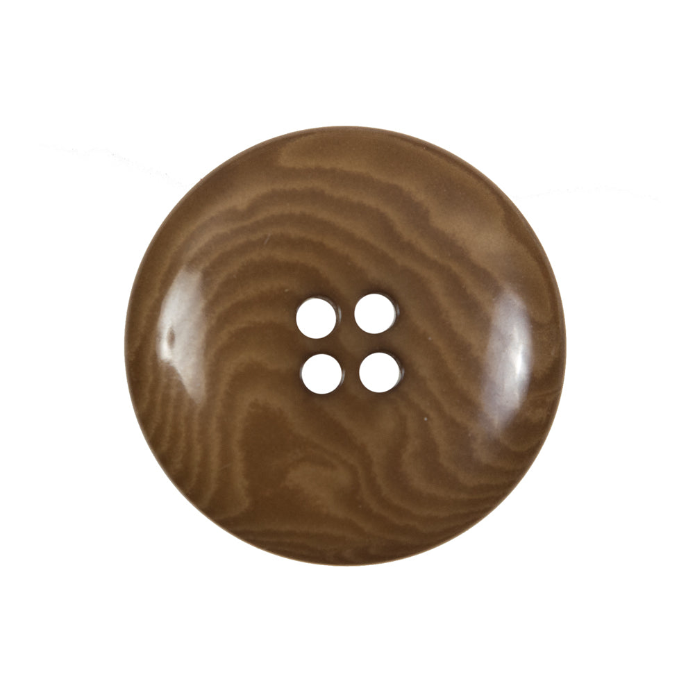 Dark Caramel Horn 4-Hole Button - 40L/25.5mm - Joann Fabrics