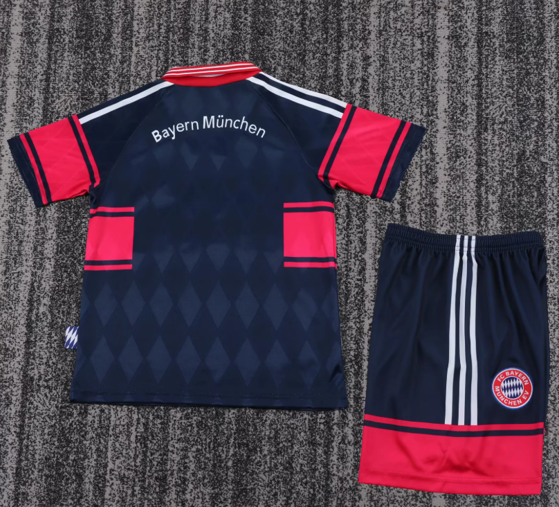 1997/1999 Retro Bayern Munich Home Football Jersey 1:1 Thai Quality Kids Size