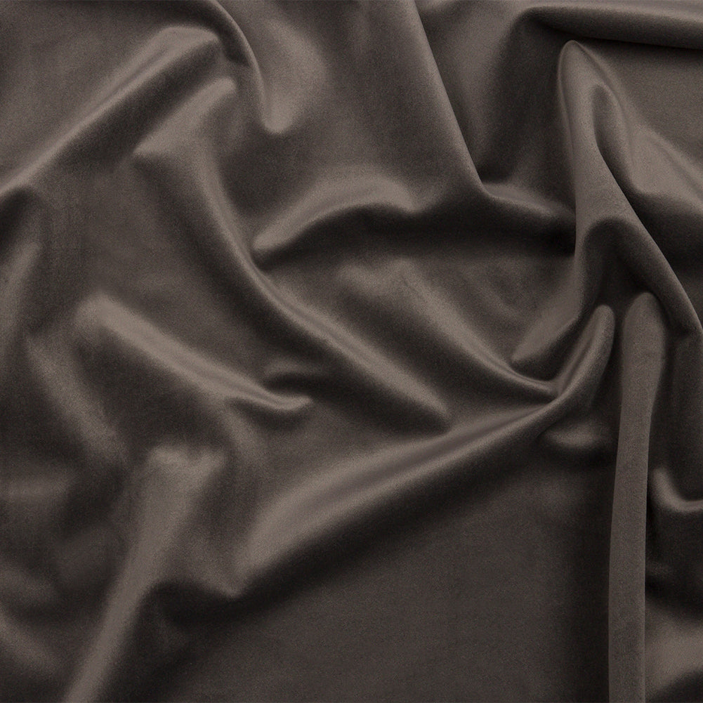 Lush Polyester Drapery Velvet - Mocha - British Imported - Joann Fabrics