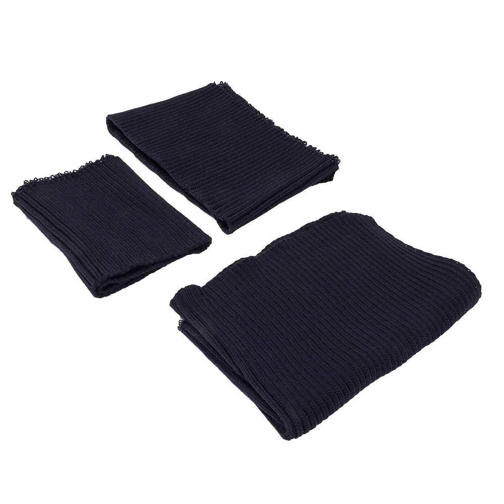 Alta Navy Chunky 2x2 Rib Knit Sweater Trim Bundle - 3pc - Joann Fabrics
