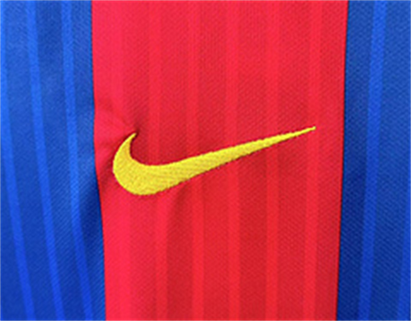 2016/2017 Retro Long Sleeve Barcelona Football Shirt Home 1:1 Thai Quality