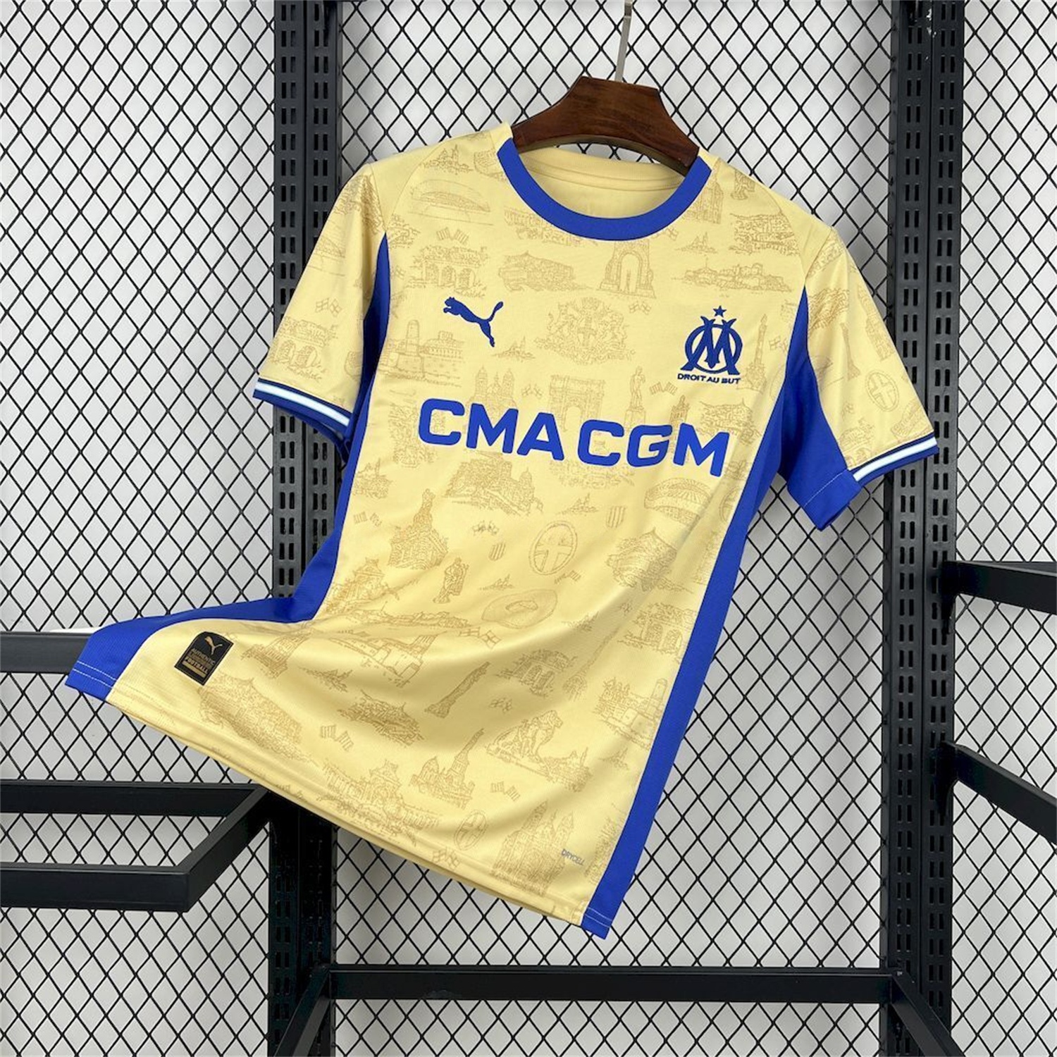 Marseille 25-26 Fourth Jersey - Fans Version - UnitedFutballJersey