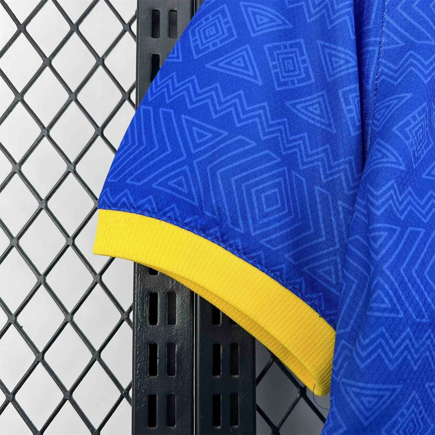 Brazil 2026 Diamond Texture Blue Special Jersey - Fans Version - UnitedFutballJersey