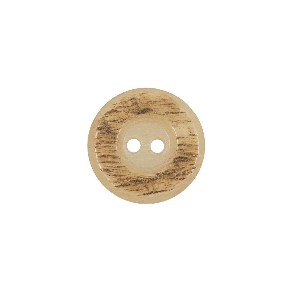 Beige Horn 2-Hole Button - 24L/15mm - Joann Fabrics