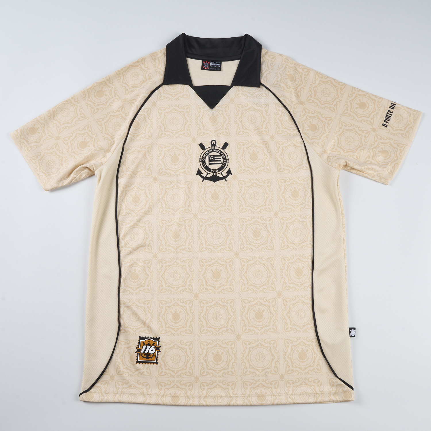 Corinthians 26-27 116 Years Anniversary Beige Special Jersey - Player Version - UnitedFutballJersey