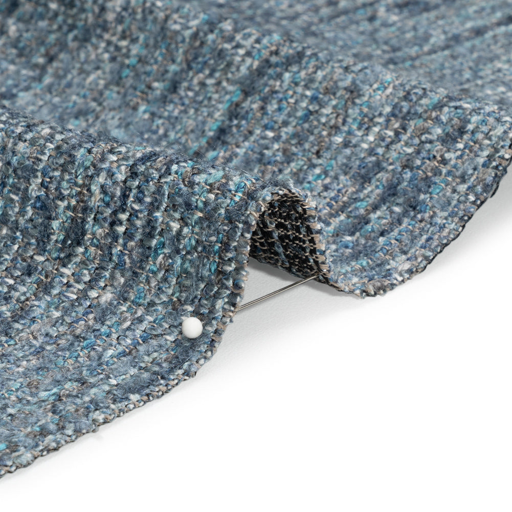 Upholstery Boucle - Indigo Stripes - Valemount Collection - Joann Fabrics