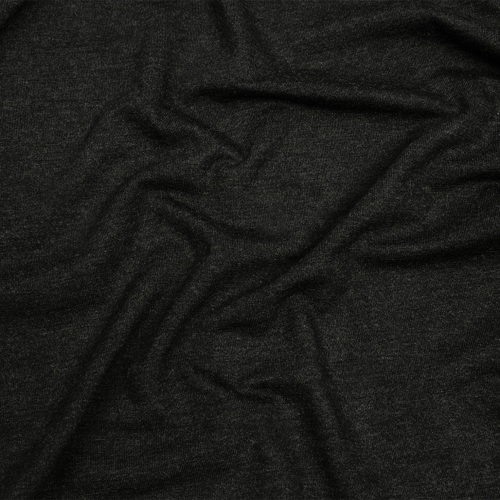 Heathered Charcoal Stretch Rayon Jersey - Joann Fabrics