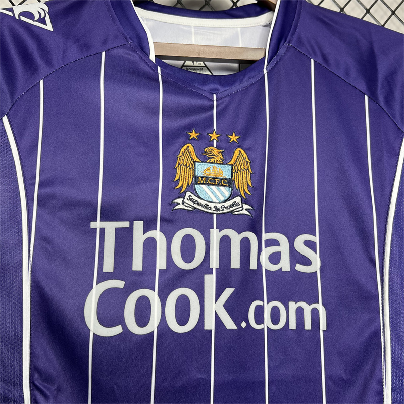 2007/2008 Retro Manchester City Away Football Shirt 1:1 Thai Quality