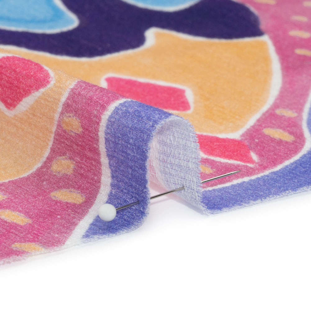 Mood Exclusive Pink Moonbeam Mountain Slubbed Gauzy Cotton Woven - Joann Fabrics