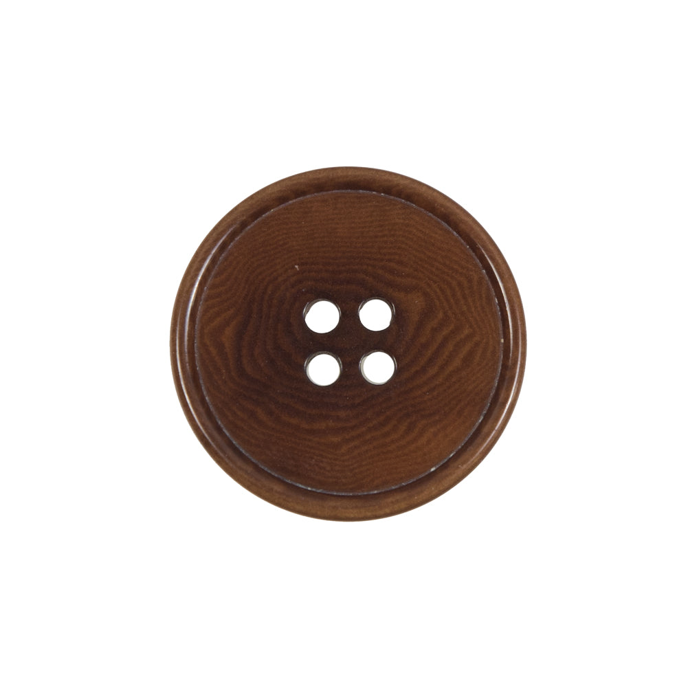 Amber Colored Horn 4-Hole Button - 36L/23mm - Joann Fabrics