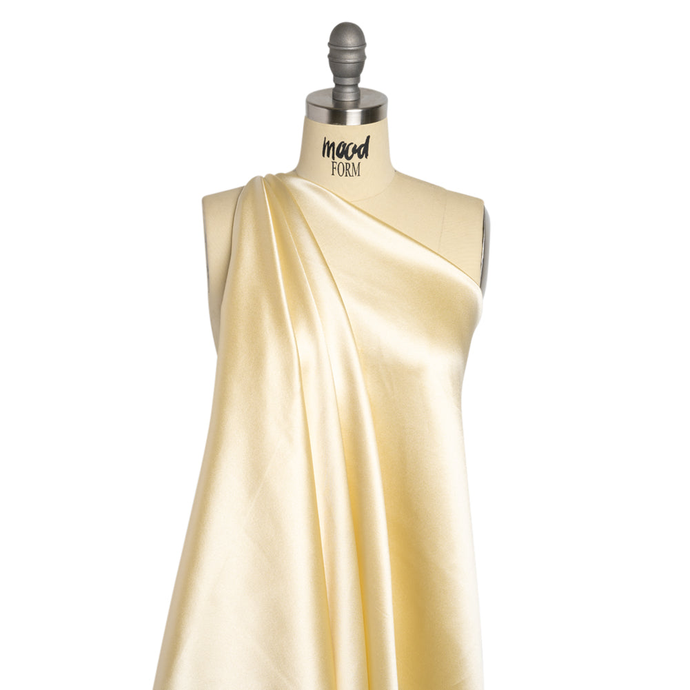 Silk Crepe Back Satin - Pale Yellow - Premium Collection - Joann Fabrics