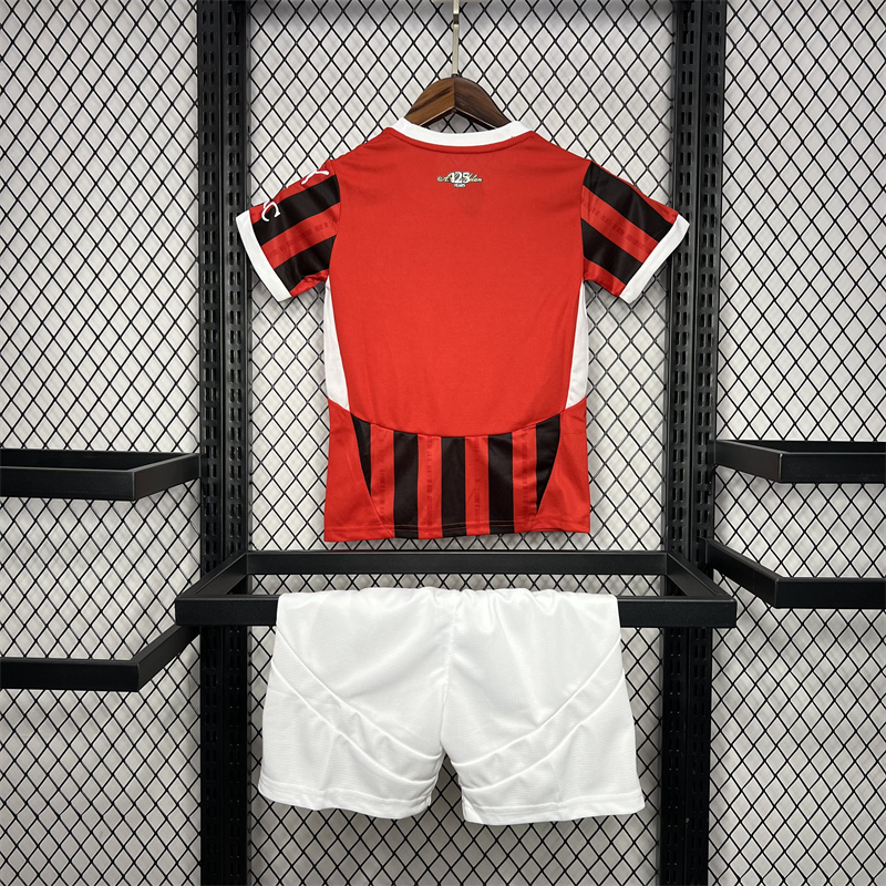 2024/2025 AC Milan Home Football Shirt 1:1 Thai Quality Kids Size