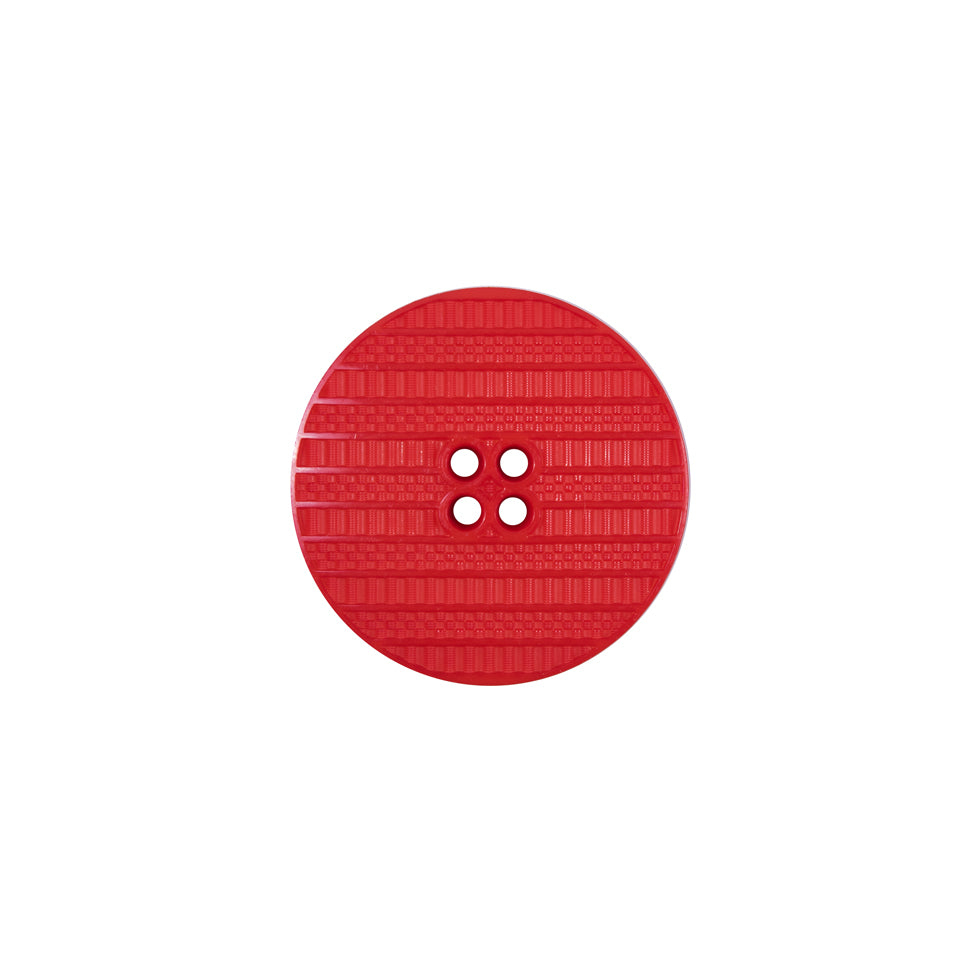 Italian Red Textural Plastic Button - 24L/15mm - Joann Fabrics
