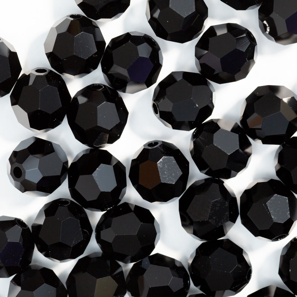 Jet Classic Round Swarovski Rhinestone Beads - Joann Fabrics