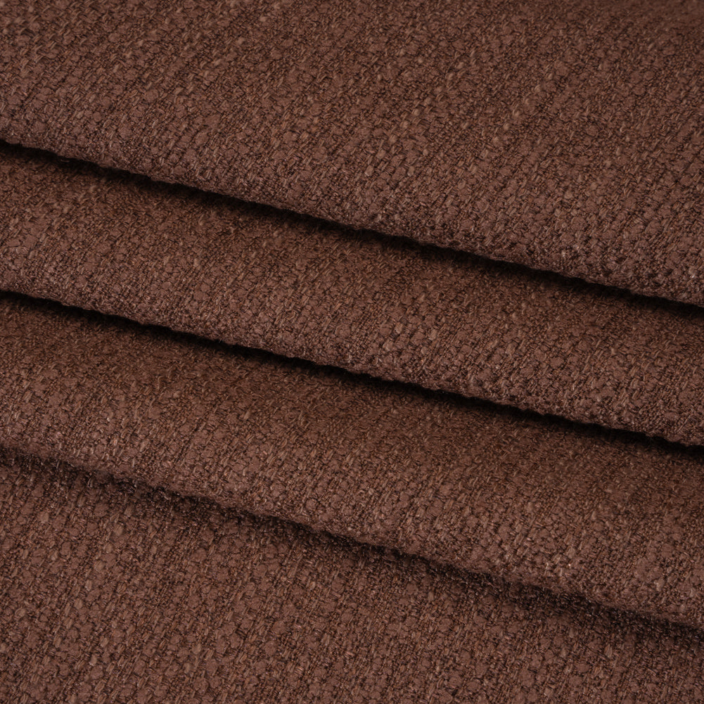 Textured Recycled Polyester Woven - Mulberry Boucle Stripes - British Imported - Joann Fabrics