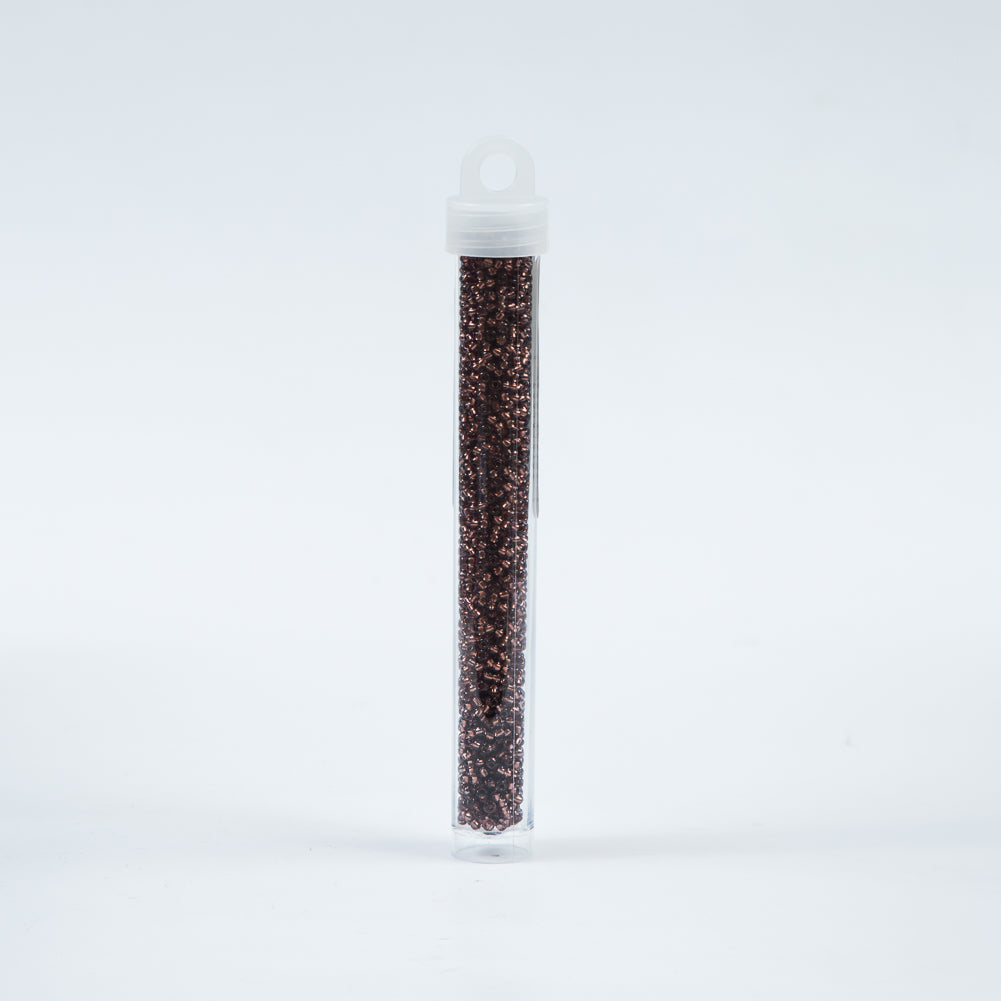 Copper Lined Amethyst Czech Seed Beads - Size 10 - Joann Fabrics