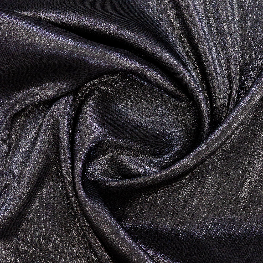 Polyester Lame - Metallic Black - Ellery Collection - Joann Fabrics