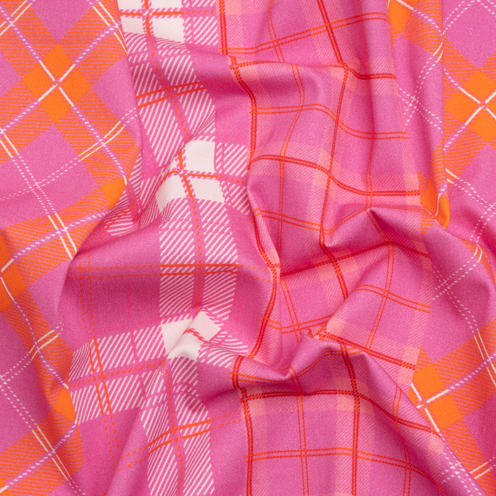 Mood Exclusive Pink With the Band Stretch Brushed Cotton Twill Panel - Joann Fabrics