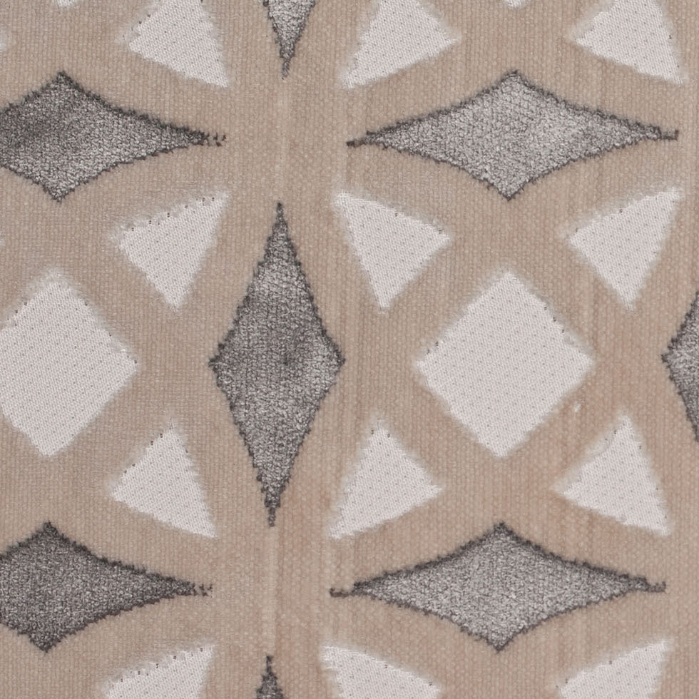 Platinum Black Geometric Laser Cut Velvet - Joann Fabrics