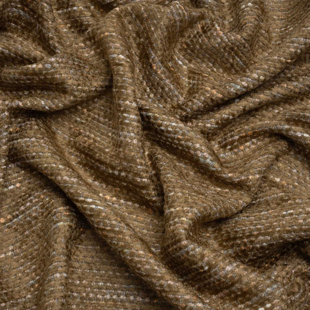 Recycled Olefin and Acrylic Upholstery Boucle and Chenille Tweed - Pebble Stripes - Virginia Collection - Joann Fabrics