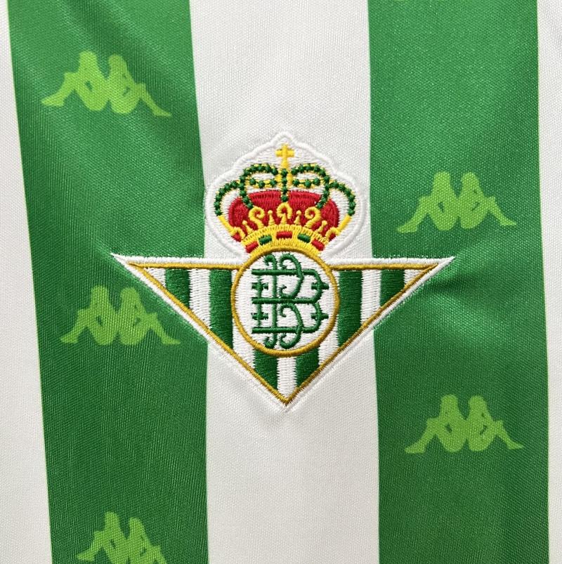 1995/1997 Retro Real Betis Home Football Shirt 1:1 Thai Quality
