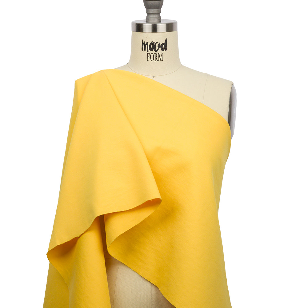 Stretch Ponte Knit - Sunshine Yellow - Papilio Collection - Joann Fabrics