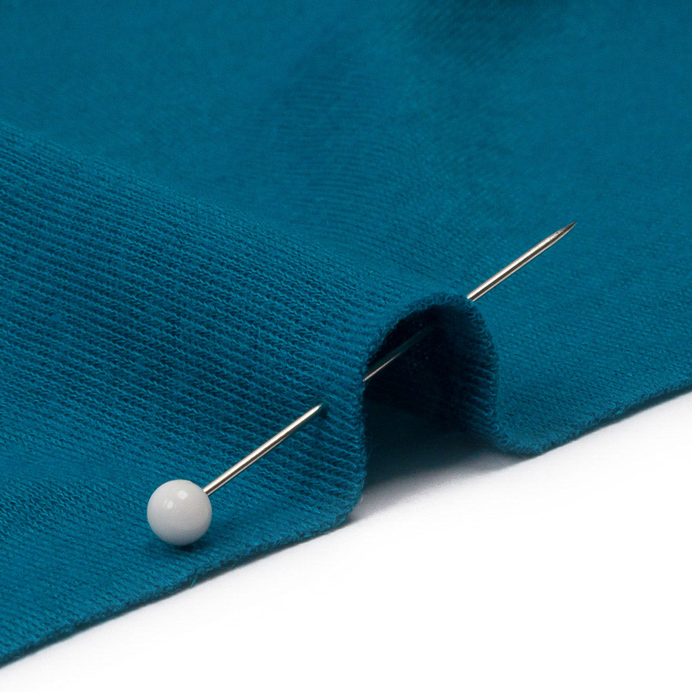 Teal Recycled Polyester Interlock Knit - Joann Fabrics