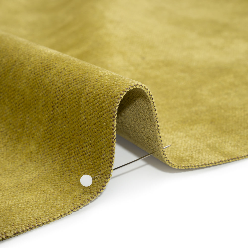 Upholstery Chenille with Latex Backing - Avocado - Tonnet Collection - Joann Fabrics