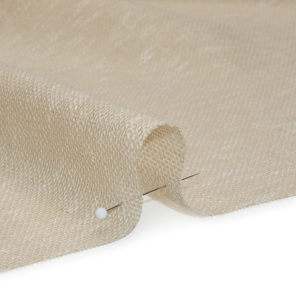 Slubbed Open Weave Drapery Sheer Fabric 118